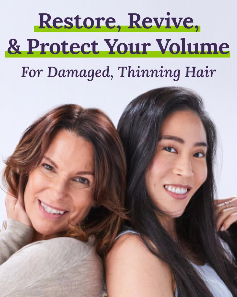 Keranique Damage Control Set for Thinning Hair - Shampoo and Conditioner for Damaged Hair, Follicle Booster Serum, Lift & Repair Spray - Keratin Enriched Repair Products for Women with Dry, Thin Hair - Image 2